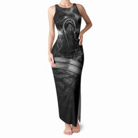 Cronus Father Of Gods Greek Tank Maxi Dress Titan Leader Cronus Scythe Greek Key Art