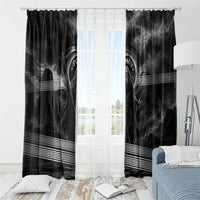 Cronus Father Of Gods Greek Window Curtain Titan Leader Cronus Scythe Greek Key Art