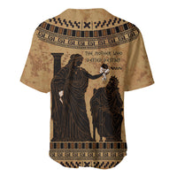Rhea Mother Who Defied Destiny Baseball Jersey Titaness Rhea Lions Greek Key Pottery Art