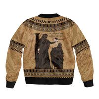 Rhea Mother Who Defied Destiny Bomber Jacket Titaness Rhea Lions Greek Key Pottery Art