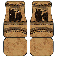 Rhea Mother Who Defied Destiny Car Mats Titaness Rhea Lions Greek Key Pottery Art