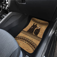 Rhea Mother Who Defied Destiny Car Mats Titaness Rhea Lions Greek Key Pottery Art