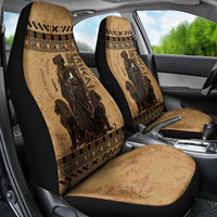 Rhea Mother Who Defied Destiny Car Seat Cover Titaness Rhea Lions Greek Key Pottery Art