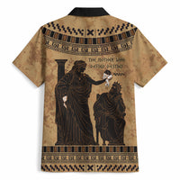 Rhea Mother Who Defied Destiny Hawaiian Shirt Titaness Rhea Lions Greek Key Pottery Art
