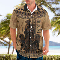 Rhea Mother Who Defied Destiny Hawaiian Shirt Titaness Rhea Lions Greek Key Pottery Art