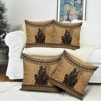 Rhea Mother Who Defied Destiny Pillow Cover Titaness Rhea Lions Greek Key Pottery Art