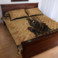 Rhea Mother Who Defied Destiny Quilt Bed Set Titaness Rhea Lions Greek Key Pottery Art