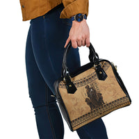 Rhea Mother Who Defied Destiny Shoulder Handbag Titaness Rhea Lions Greek Key Pottery Art