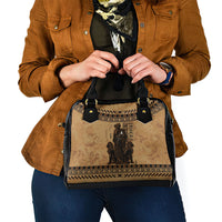 Rhea Mother Who Defied Destiny Shoulder Handbag Titaness Rhea Lions Greek Key Pottery Art