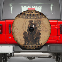 Rhea Mother Who Defied Destiny Spare Tire Cover Titaness Rhea Lions Greek Key Pottery Art