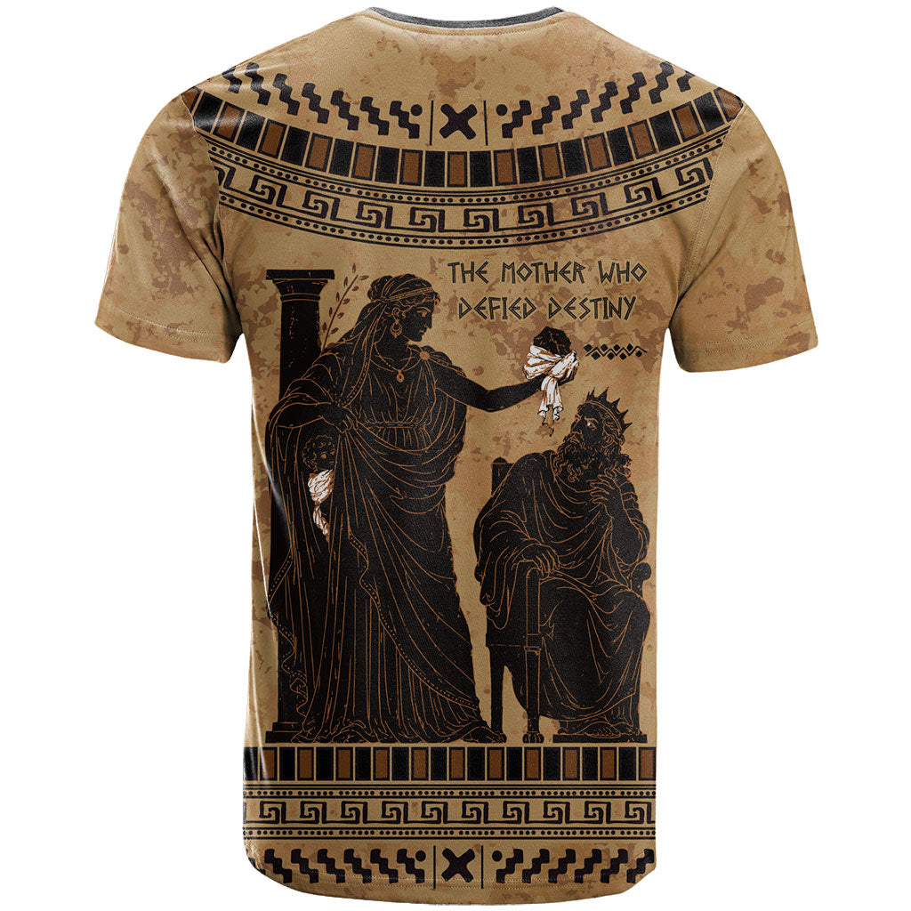 Rhea Mother Who Defied Destiny T Shirt Titaness Rhea Lions Greek Key Pottery Art