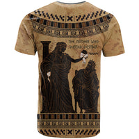 Rhea Mother Who Defied Destiny T Shirt Titaness Rhea Lions Greek Key Pottery Art