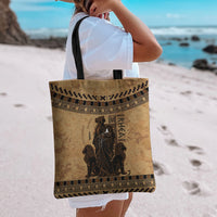 Rhea Mother Who Defied Destiny Tote Bag Titaness Rhea Lions Greek Key Pottery Art