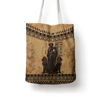Rhea Mother Who Defied Destiny Tote Bag Titaness Rhea Lions Greek Key Pottery Art