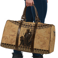 Rhea Mother Who Defied Destiny Travel Bag Titaness Rhea Lions Greek Key Pottery Art