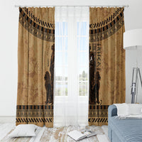 Rhea Mother Who Defied Destiny Window Curtain Titaness Rhea Lions Greek Key Pottery Art