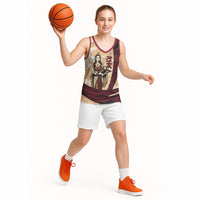 Rhea Titan Queen Mother Gods Basketball Jersey Goddess Rhea Throne Lions Greek Key Art