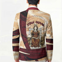 Rhea Titan Queen Mother Gods Blazer Goddess Rhea Throne Lions Greek Key Art
