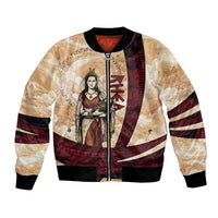 Rhea Titan Queen Mother Gods Bomber Jacket Goddess Rhea Throne Lions Greek Key Art
