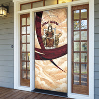 Rhea Titan Queen Mother Gods Door Cover Goddess Rhea Throne Lions Greek Key Art
