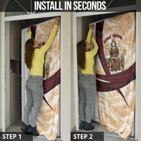 Rhea Titan Queen Mother Gods Door Cover Goddess Rhea Throne Lions Greek Key Art