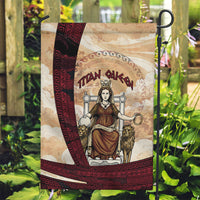 Rhea Titan Queen Mother Gods Garden Flag Goddess Rhea Throne Lions Greek Key Art