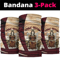 Rhea Titan Queen Mother Gods Neck Gaiter Goddess Rhea Throne Lions Greek Key Art