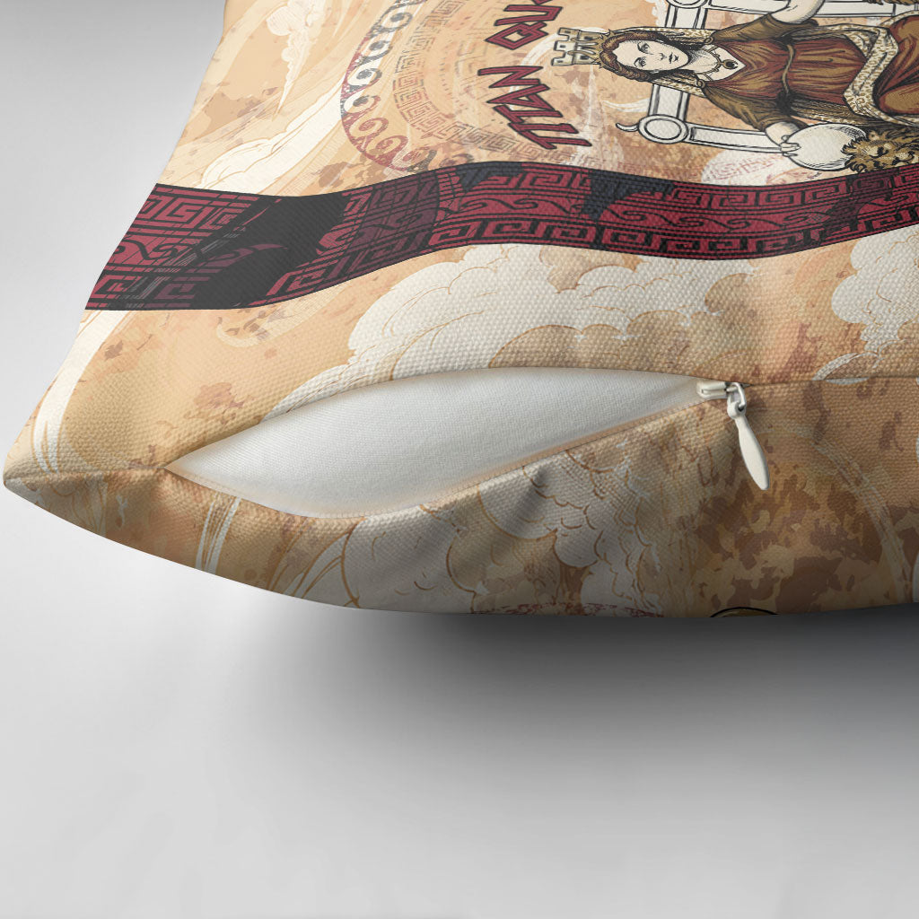 Rhea Titan Queen Mother Gods Pillow Cover Goddess Rhea Throne Lions Greek Key Art