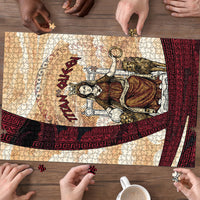 Rhea Titan Queen Mother Gods Puzzle Goddess Rhea Throne Lions Greek Key Art
