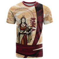 Rhea Titan Queen Mother Gods T Shirt Goddess Rhea Throne Lions Greek Key Art