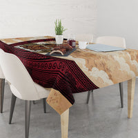 Rhea Titan Queen Mother Gods Tablecloth Goddess Rhea Throne Lions Greek Key Art