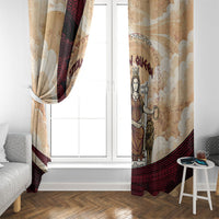 Rhea Titan Queen Mother Gods Window Curtain Goddess Rhea Throne Lions Greek Key Art