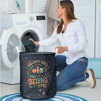 Happy to See Your Face Teacher School Supplies Laundry Basket Welcome Back Teacher You Belong Here