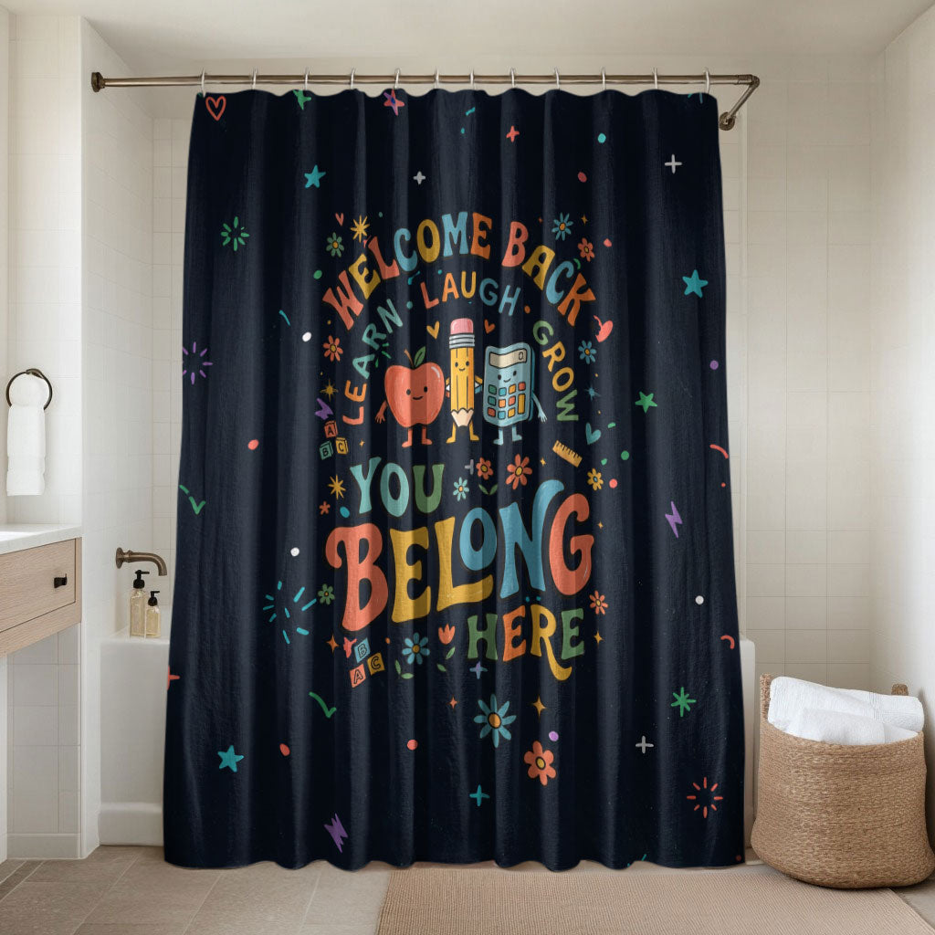 Happy to See Your Face Teacher School Supplies Bathroom Set Welcome Back Teacher You Belong Here