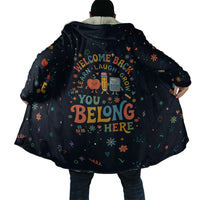 Happy to See Your Face Teacher School Supplies Cloak Welcome Back Teacher You Belong Here