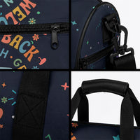 Happy to See Your Face Teacher School Supplies Duffle Bag Welcome Back Teacher You Belong Here