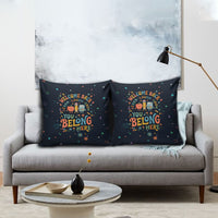 Happy to See Your Face Teacher School Supplies Pillow Cover Welcome Back Teacher You Belong Here