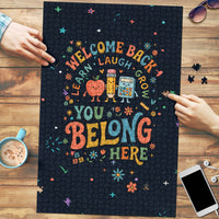 Happy to See Your Face Teacher School Supplies Puzzle Welcome Back Teacher You Belong Here
