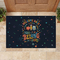 Happy to See Your Face Teacher School Supplies Rubber Doormat Welcome Back Teacher You Belong Here