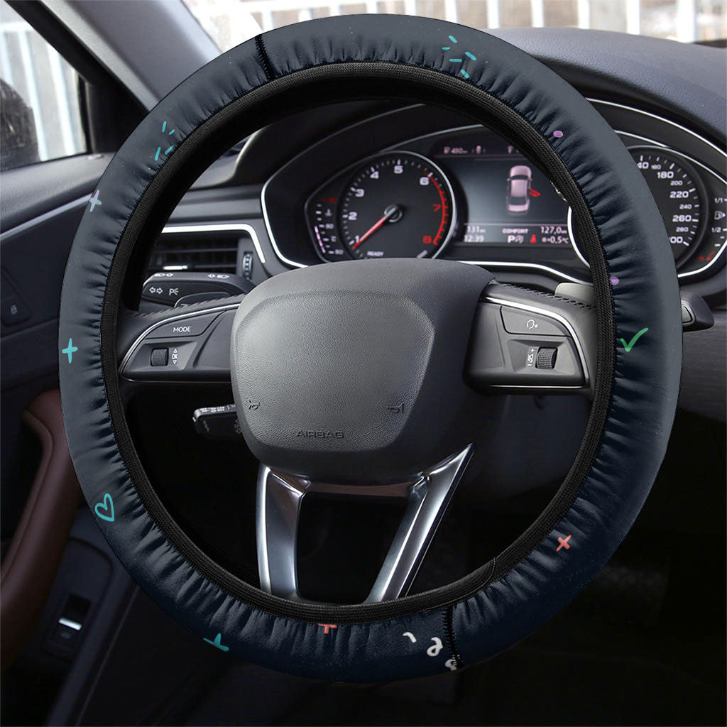 Happy to See Your Face Teacher School Supplies Steering Wheel Cover Welcome Back Teacher You Belong Here