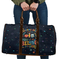 Happy to See Your Face Teacher School Supplies Travel Bag Welcome Back Teacher You Belong Here