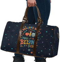 Happy to See Your Face Teacher School Supplies Travel Bag Welcome Back Teacher You Belong Here