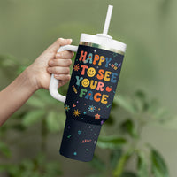 Happy to See Your Face Teacher School Supplies Tumbler With Handle Welcome Back Teacher You Belong Here