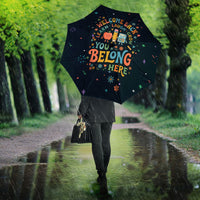 Happy to See Your Face Teacher School Supplies Umbrella Welcome Back Teacher You Belong Here