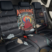 Arirang Korea Pride Back Car Seat Cover Korean Taegeuk Culture Hanbok Woman Traditional Mugunghwa