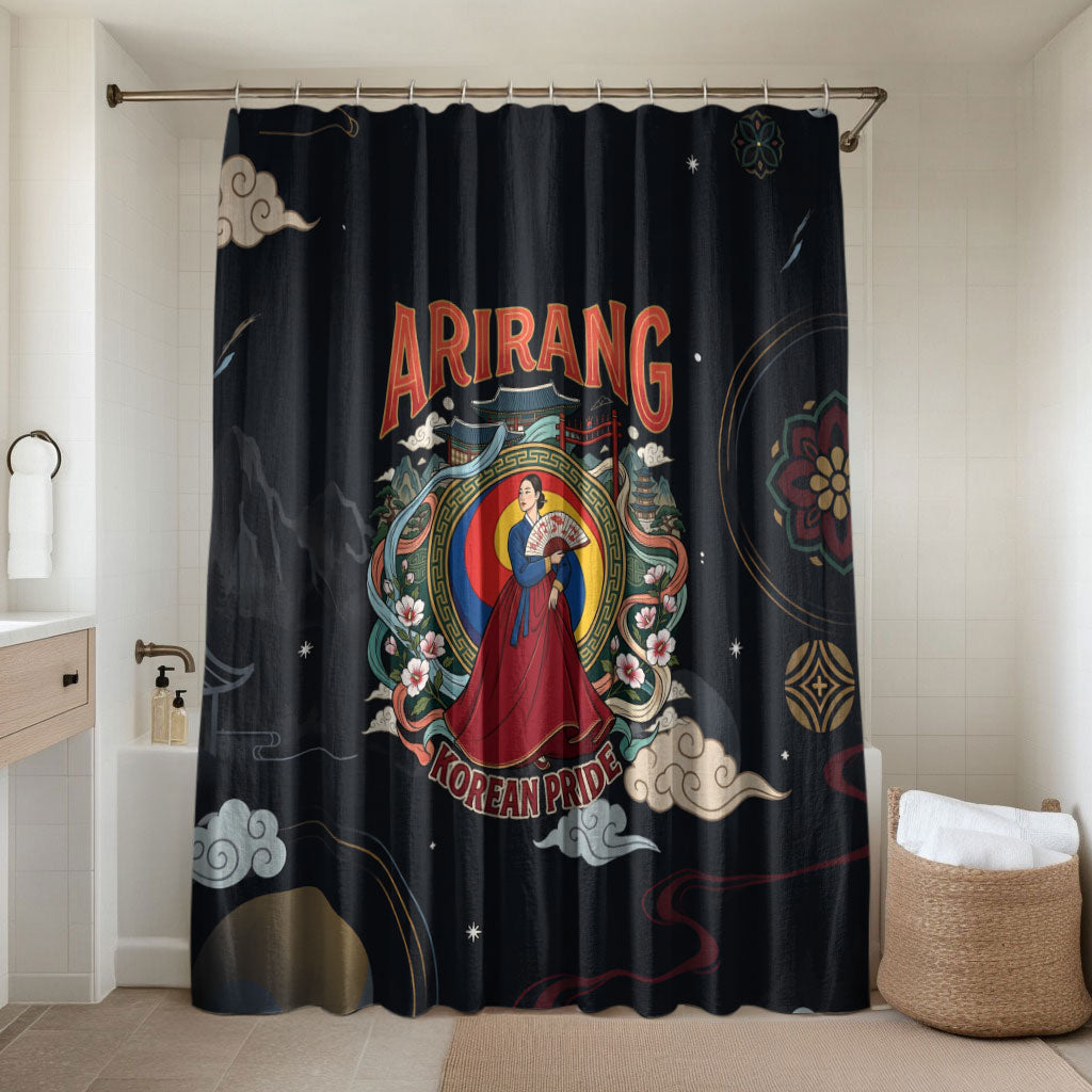 Arirang Korea Pride Bathroom Set Korean Taegeuk Culture Hanbok Woman Traditional Mugunghwa