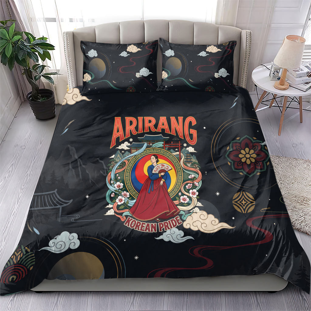 Arirang Korea Pride Bedding Set Korean Taegeuk Culture Hanbok Woman Traditional Mugunghwa