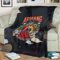Arirang Korea Pride Blanket Korean Taegeuk Culture Hanbok Woman Traditional Mugunghwa