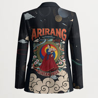 Arirang Korea Pride Blazer Korean Taegeuk Culture Hanbok Woman Traditional Mugunghwa