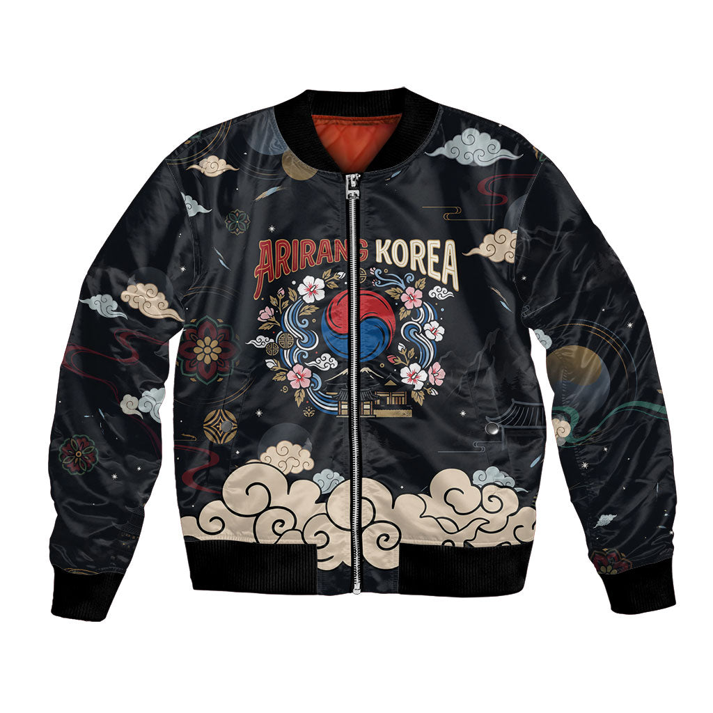 Arirang Korea Pride Bomber Jacket Korean Taegeuk Culture Hanbok Woman Traditional Mugunghwa